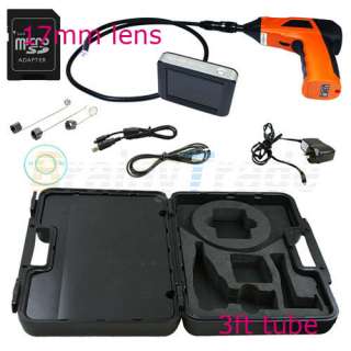 mm Lens Wireless Borescope 3ft Pipe Inspection Camera  