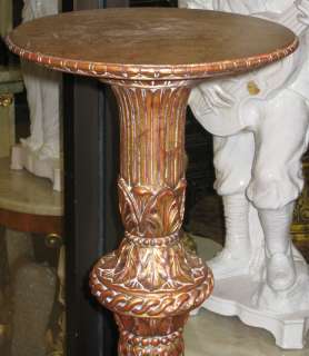 Pair Regency Style Giltwood Torchieres or Plant Stands  