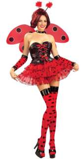 Womens XL (14 18) Plus Size Luscious Ladybug Costume    