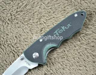 Tekut LK5053E Rocket 7Cr17Mov Blade Green/Black G10 Handle Pocket 