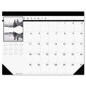   Doolittle Nature Monthly Desk Pad Calendar, 22 x 17