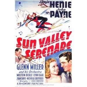  Sun Valley Serenade Movie Poster (11 x 17 Inches   28cm x 