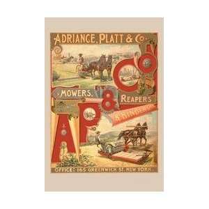  Adriance Platt and Co Mowers Reapers and Binders 20x30 
