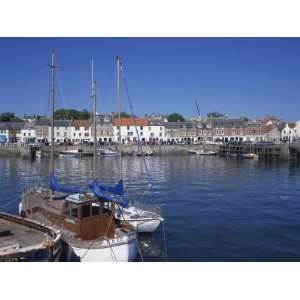  Boats on Water and Waterfront at Neuk of Fife, Anstruther 