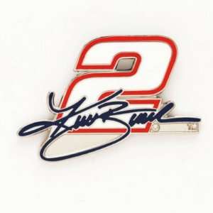    KURT BUSCH OFFICIAL NASCAR LOGO LAPEL PIN