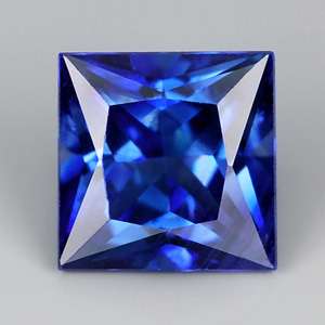 Only $21.99/1pc 3.0mm Square Princess Cut Natural Persian Blue 