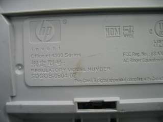 HP OfficeJet 4315 All In One Inkjet Printer Fax Q8087A  