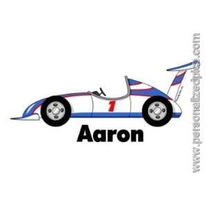  Personalized Name Print   Indy Race Car 