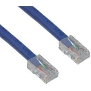  CAT5e, UTP, Network Cable, Bootless, Blue, 15ft 