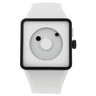 Nixon Mens A116 100 Silicone with White Dial Watch