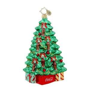  RADKO COCA COLA TREELIGHT DELIGHT Christmas Glass Ornament 