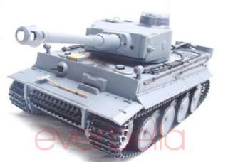 16 German TIger I RC Battle Tank w/ Airsoft gun Smoking & Sound 3818 