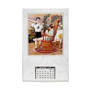  Vintage 1937 A Real Treat Calendar Promotional Giveaway 