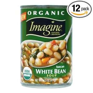 Imagine Natural Creations Organic Tuscan White Bean Soup, 14.5 Ounce 
