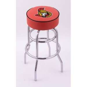  Ottawa Senators HBS Double ring swivel bar stool with 