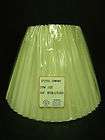 New Old Stock 13 Stiffel Ivory Stiff Pleated Shade Lampshade 11027