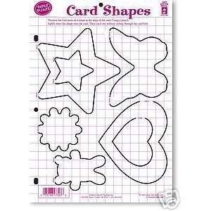  HOTP Template Paper Flair Card Shapes 7303
