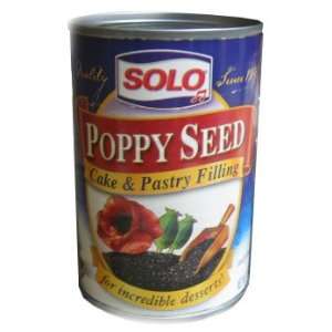 Solo Poppy Seed Filling 12.5oz  Grocery & Gourmet Food