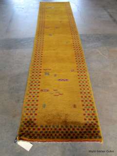 6x12 Gabbeh large rug runner handmade 100%Wool #1233  