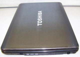 TOSHIBA SATELLITE A305D S6848 LAPTOP DUAL CORE 2GHz/ 3GB/ 80GB  