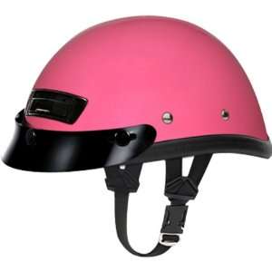   Novelty Harley Cruiser Motorcycle Helmet   Hi Gloss Pink / 2X Large
