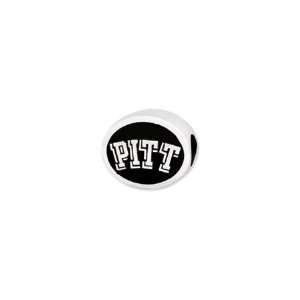 University of Pittsburgh Silver Collegiate Charm for Reflections 