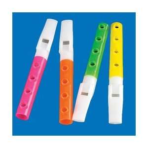  Plastic Mini Flutes (4 dz) Toys & Games