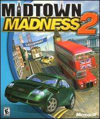 Midtown Madness 2 PC CD fast sharp turns car race game  