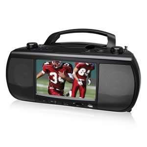  NEW 7 Portable DVD Player/Boombox (CT TFDVD777) Office 