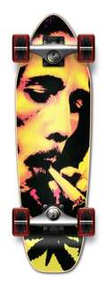 Bob Marley Y Complete Longboard Mini Cruiser skateboard  