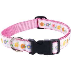  Guardian Gear Young Pup Puppy Dog Pet Pink Flower Collar 
