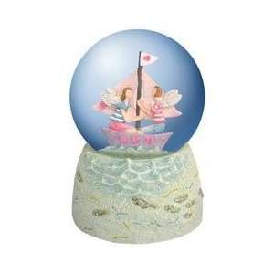 Stunning Sailing Fairies Water Globe, Plays Canon in D 