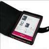 black leather cover case for ebook sony prs t1 prst1 oem non official 