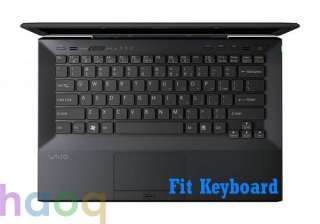 Backlit Keyboard Skin Cover Protector for SONY Vaio 14 C CA / 13.3 S 