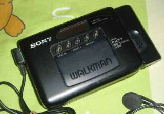 SONY WALKMAN STEREO RADIO CASETTE TAPE PLAYER**WM FX77** EX DBB ,WORLD 
