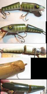 Wood Paw Paw jointed Pikie type lure  