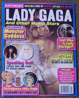 2011 special collector s issue of blast presents lady gaga magazine 