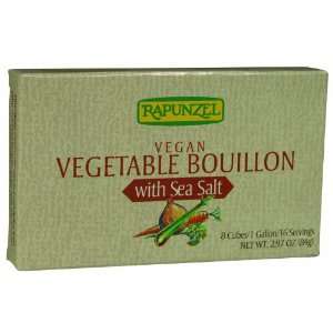  Rapunzel Vegan Vegetable Bouillon w/ Sea Salt 2.97oz 