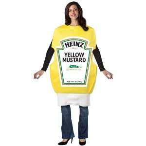 Lets Party By Rasta Imposta Heinz Mustard Squeeze Bottle Adult Costume 