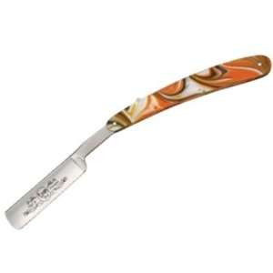   Rooster Knives 401PS Straight Razor with Pumpkinseed Celluloid Handles