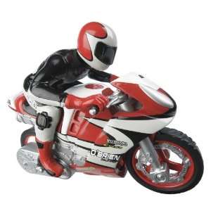  Air Hogs Motocross Superbike   Black/Silver/White Toys 