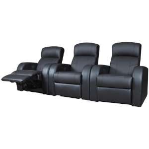   Theater Seating, 3 Sectional Reclining Theatre Sofa