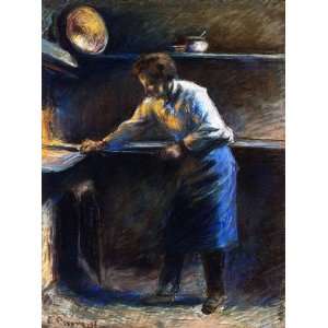   Murer at His Pastry Oven Camille Pissarro Hand P