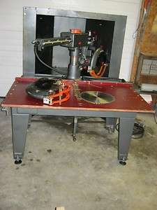 TOPS Table Saw w/ Retracto   Glide Swivel & Tilt Arm , 14 Blade , and 