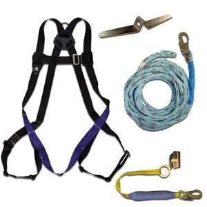   7592B 50 Roofers Safety Fall Kit in Box USA