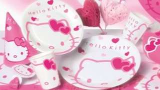 Hello Kitty Birthday Party Tableware ALL Items Listed  