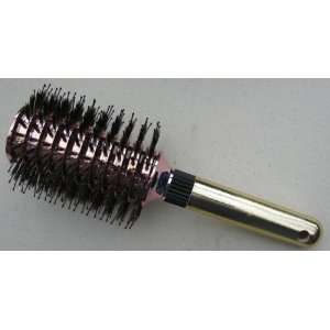  Copper Round Vent Hair Brush with Boar and Ball tip Nylon 