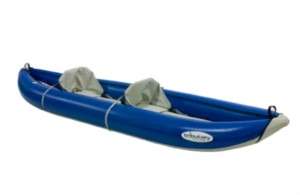 Tributary Tomcat Tandem whitewater Kayak by Aire Blue  