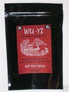 WuYi Wulong Weight Loss Diet Detox Oolong 60 Tea Bags  