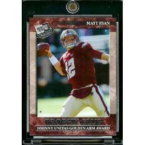  2008 Press Pass NFL Card # 52 Matt Ryan QB Boston College 